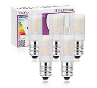 YzzYzz Ampoule LED réfrigérateur E14, Blanc Chaud 2700K, 1.8W remplace l'ampoule Halogène 20-25W pour réfrigérateur, 245lm, Petit culot à vis lampe LED pour frigo, hotte, machine à coudre, 5 Unité