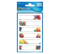 Z-Design, Autocollants, Sticker Accueil Cadre de fruits (18 Autocollants)