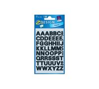 Z-design étiquettes de lettres, noir avery 3780 Noir G