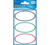 Z-Design Etiquettes de ménage 'ovale'