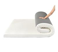 Z-hom Surmatelas 180x200-8cm, Surmatelas en Mousse à Mémoire de Forme Gel, Mousse en Matériau Bambou, Évacuation de L'humidité, avec Design Antidérapant et Certification de Sécurité, Lavable
