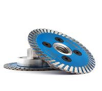Z-LEAP Lame de coupe diamantée 7,6 cm avec aiguiseur à bride amovible M14 pierre en béton marbré