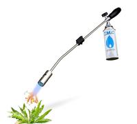 Z.M.C Désherbeur thermique 2,5 kW | Allumage piézoélectrique et réglage de flamme en continu | Brûleur jusqu'à 1400 °C | Désherbeur pour jardin, allée et entrée | sans cartouches