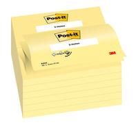 Recharge post it z-note 76x127mm jaune - bloc de 100 feuilles G