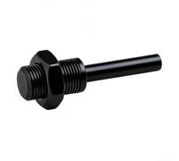 Z011 Barre de connexion de mandrin pour mandrin à 3 mâchoires et 4 mâchoires, auto-centrant en alliage robuste avec filetage M12 x 1, compatible avec les mini perceuses et CNC