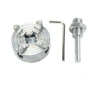 Z011 Mandrin métallique en alliage de zinc à 3 mâchoires auto-centrant avec filetage de 12 x 1 mm pour perceuses électriques et mini perceuses (A)