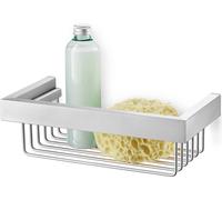 ZACK 40371 "LINEA" panier de douche, acier inoxydable mat,2.76 by 10.43 by 5.12