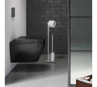 Zack CARVO Porte-brosse WC avec brosse, 40488,