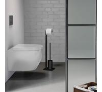 Zack CARVO Porte-brosse WC avec brosse, 40508,