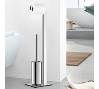 Zack LINEA Porte-brosse WC avec brosse, 40027,