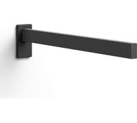 ZACK Porte-serviettes en acier inoxydable LINEA Porte-serviettes noir 42 cm sans percer 40595