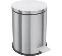 ZACK Seau de bain en inox Seau à pédale Poubelle 3 litres mat VASCA 40300