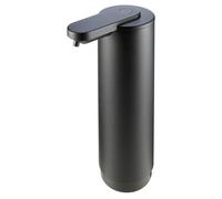 Distributeur de savon TERVA 175 ml, sans contact, noir, acier inoxydable, Zack