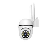 ZADCCS Caméra IP, Caméra intérieure WiFi 5MP, Vision Nocturne Polychrome, rotative à 360 degrés, Alarme vocale, Suivi des mouvements AI, caméra IP(Cam No SD Card)