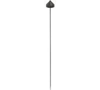 Zafferano Amelie Lampe Led Avec Piquet Noir Rechargeable Et Dimmable