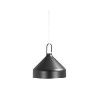 Zafferano, Lampe Amelie Suspension, Lampe de Table Rechargeable Sans Fil avec Contrôle Tactile, Convient pour Salon et Extérieur, Variateur, 2200-3000 K, Hauteur 12 cm, Couleur Noir