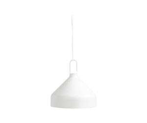 Zafferano, Lampe Amelie Suspension, Lampe de Table Rechargeable Sans Fil avec Contrôle Tactile, Convient pour Salon et Extérieur, Variateur, 2200-3000 K, Hauteur 12 cm, Couleur Blanche