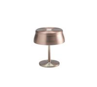 Zafferano Lampe de table à accu Sister Light mini 150mm cuivre