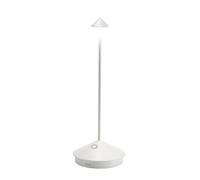 ZAFFERANO set de 3 lampes de table pour l'extérieur PINA (Blanc - Aluminium peint et polycarbonate)