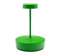 Zafferano, Lampe Swap Mini, Lampe de Table Rechargeable et Sans Fil avec Contrôle Tactile, Adaptée pour Salon et Extérieur, Dimmer, 2700 K, Hauteur 14,8 cm, Couleur vert