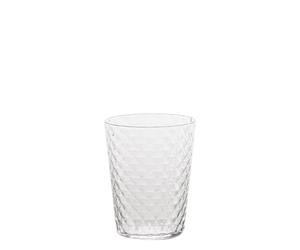 Zafferano Lot de 4 Verres Tumbler Veneziano Mixology en Verre Sonore Supérieur Transparent 33 esign Élégant Soufflé à la Bouche Artisanal