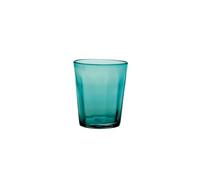 Zafferano Lot de 6 Verres Tumbler Série Bei en Verre Soufflé à la Bouche Travail à la Main Volante Couleur Vert Mer Élégants pour Table Quotidienne