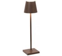 ZAFFERANO Poldina PRO Micro Lampe de Table Corten Marron G