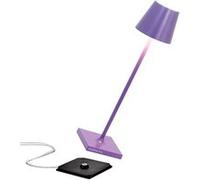 ZAFFERANO Poldina PRO Micro Lampe de Table Lilas Violet G