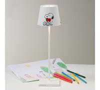 zafferano Poldina x Peanuts® Lampe de table sans fil, LED, LD1340BP2, Heart