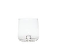 Zafferano Verre Borosilicate Bilia Tumbler Lot de 6 pièces, Couleur Noir