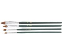 Pinceau de réparation ZAHN Pinsel E10710-09 Synthétique 4 pièces