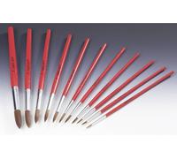 Pinceau rond ZAHN Pinsel E10710-07 Ponex 4 pièces