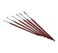 Zahn pinsel set de pinceaux taille 0 (1x) · 1 (1x) · 2 (1x) · 3 (1x) · 4 (1x) · 5 (1x) 1 set e10710-02 G