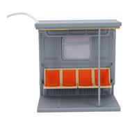 ZAICOLER Décoration D'éclairage de Train Créative, Veilleuse Vintage Imprimée en 3D, Lueur Confortable pour Salle D'étude, Bureau, 4,33x2,76x4,33 Pouces (PLA)