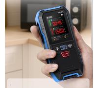 ZAICOLER Détecteur EMF, Compteur de Rayonnement 4 en 1, Compteur EMF Portable Rechargeable avec Mode Courbe et Plusieurs Méthodes d'invite, Idéal pour le Bureau à Domicile