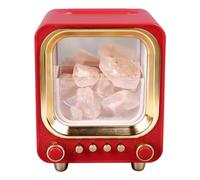 ZAICOLER Diffuseur D'huiles Essentielles de 160ml, Humidificateur D'aromathérapie, Haut-Parleur Bluetooth, Design élégant pour Le Bureau et la Maison (Rouge)