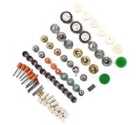 ZAICOLER Ensemble d'outils Rotatifs de 145 Pièces, Roue de Polissage en Laine, Roue de Polissage en Laine avec Meulage, Coupe et ébavurage, Idéal pour Mini Perceuse et Meuleuse électrique