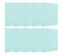 ZAICOLER Lentille de Soudage de Remplacement, 10 Pièces, Couvercles de Protection Anti-pression en Polycarbonate pour le Soudage Industriel 138x122mm
