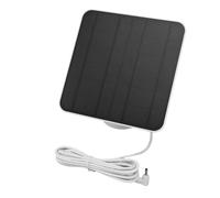 ZAICOLER Panneau Solaire 6 W pour Caméra Ring, Chargeur Solaire avec Port DC35 X 135 et Câble de 9,8 Pieds, Compatible avec la Batterie Ring Stick Up Cam, Plus Pro avec capacité de Charge Rapide