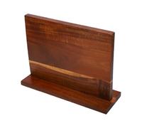 ZAICOLER Porte Couteaux Magnétique en Bois Double Face pour Chefs Amateurs Qui Organisent les Plans de Travail de Cuisine,Contient Jusqu'à 10 Couteaux Verticalement avec des Aimants