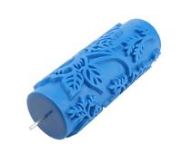 ZAICOLER Rouleau de Texture Décoratif avec Conception Unique en Spirale pour Création Facile de Motifs sur Murs et Tissus Caoutchouc Bleu 1 Unité (caoutchouc 2)
