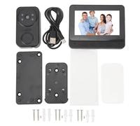 ZAICOLER Vision Nocturne Infrarouge de Sonnette D'interphone Visuel sans Fil 2.4ghz WiFi