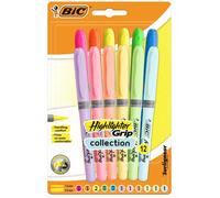 Zakreślacz Highlighter Grip Pastel mix BIC BIC