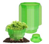 Zalava Lot de 24 Colliers Anti Limaces et Escargots | Barrière Réutilisable Offre Protection sans Chimique pour Salade, Courgette, Fleur