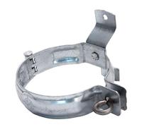 ZAMBELLI Collier de descente 100mm pour montage bois 100mm Argent