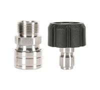 Zambuph Adaptateurs pour Nettoyeur Haute Pression : Conversion Efficace des | filetages M22-14/15 en raccords cuivre, pour une utilisation facile avec un nettoyeur haute pression. Pièces de rechange