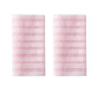 Zambuph Lot de 2 éponges de douche exfoliantes pour hommes et femmes, 2 serviettes toilette extra longues en polyester, B