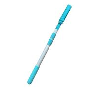 Zambuph Perche télescopique réglable pour Piscine, conçue pour Le Nettoyage | professionnel des piscines. Facile à utiliser et à atteindre. Épuisette, brosse, tête d'aspirateur et poignée
