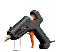 Zambuph Pistolet à colle chaude industriel pour bricolage, distribution de | fluide et continue, 11 m, pistolet à domestique pour bricolage, format, ABS