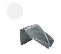 Zambuph Porte-Savon pour lavabo avec Ventouse magnétique, prolongeant sa | vie. Organisateur de douche polyvalent, boîte de rangement étanche et solide pour shampoing, idéale pour les voyages.